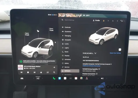 2023 Tesla Model Y Awd/Long Range Dual Motor All-Wheel Drive из США, поврежденный, VIN 7SAYGDEE6PA093502